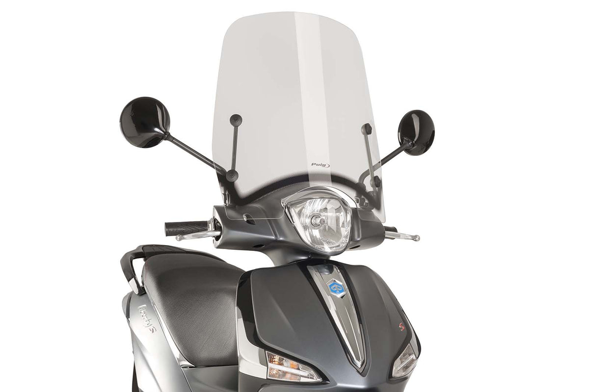 PUIG CUPOLINO SCOOTER T.S. PIAGGIO LIBERTY 50 4T iGET 3V 15-17 TRASPARENTE