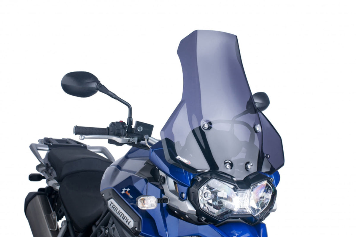 PUIG CUPOLINO TOURING PER TRIUMPH TIGER 1200-EXPLORER/XC 12-15 FUME SCURO