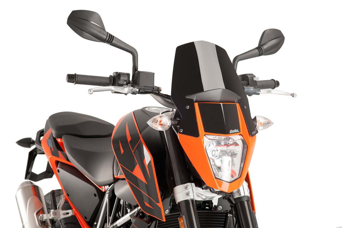 PUIG CUPOLINO NAKED N.G. SPORT KTM 690 DUKE 12-13 NERO