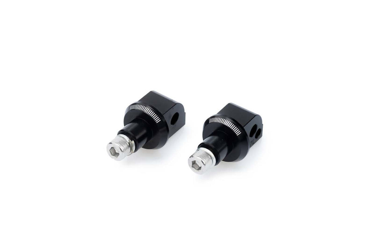PUIG ADATTATORI POGG. FISSI PASSEGGERO APRILIA SHIVER 750 10-16 NERO