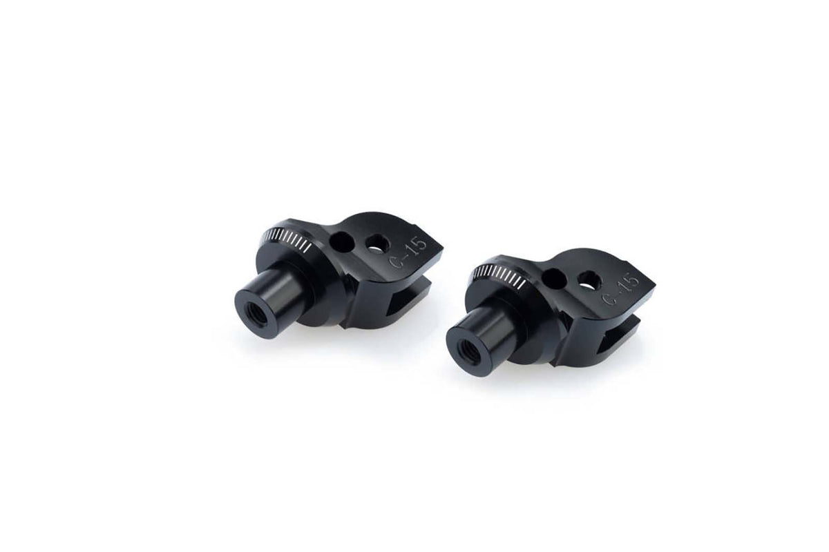 PUIG ADATTATORI POGG. FISSI CONDUCENTE E PASSEGGERO DUCATI STREETFIGHTER V2 S 25-26 NERO