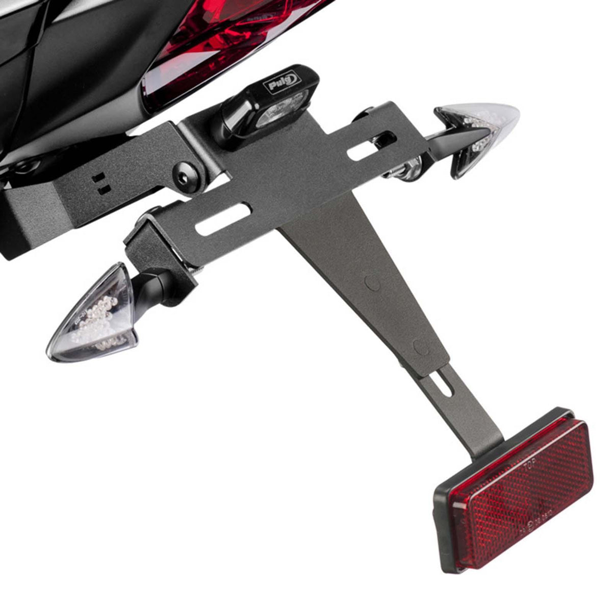 PUIG PORTATARGA PER TRIUMPH STREET TRIPLE 765 RS 17-19 NERO-OFFERTA