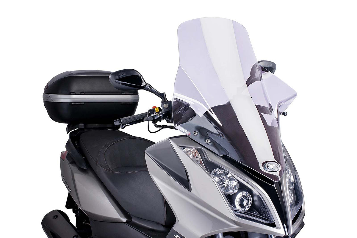 PUIG CUPOLINO V-TECH LINE TOURING PER KYMCO SUPERDINK 125i 09-14 TRASPARENTE
