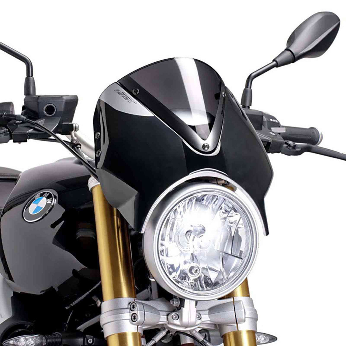 PUIG CUPOLINO RETRO BMW R NINE T PURE 17-20 FUME SCURO-NERO