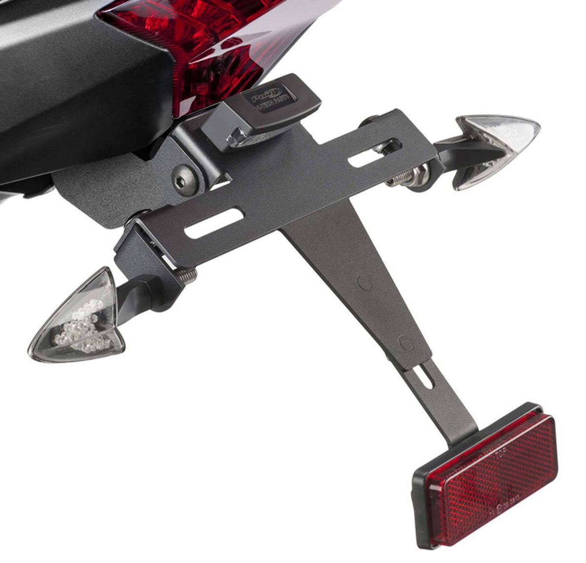 PUIG PORTATARGA PER YAMAHA MT-07 23-24 NERO-OFFERTA