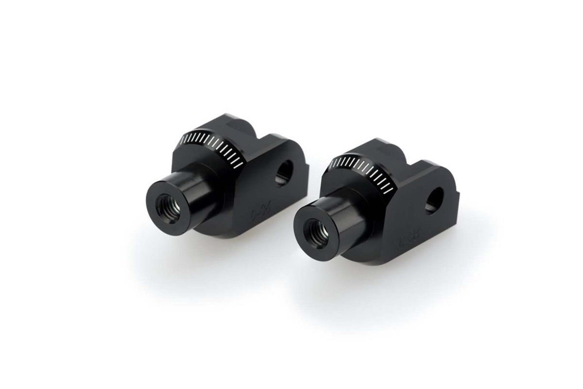 PUIG ADATTATORI POGG. FISSI CONDUCENTE PER KTM RC125 17-21 NERO