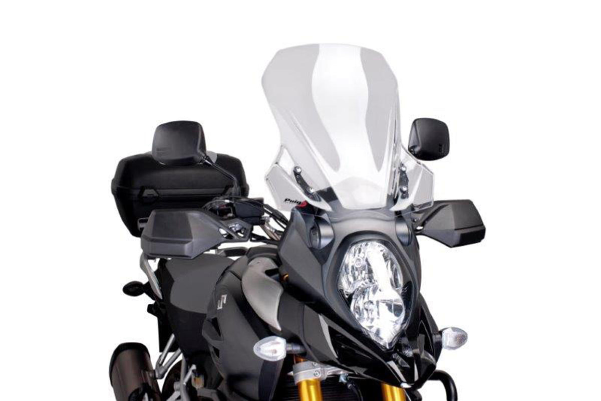PUIG CUPOLINO TOURING PER SUZUKI DL1000XT V-STROM 17-19 TRASPARENTE