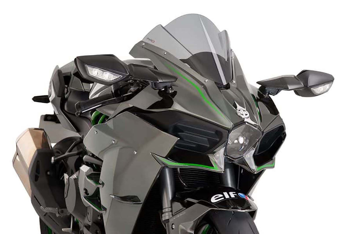 PUIG CUPOLINO Z-RACING PER KAWASAKI NINJA H2 19-20 FUME CHIARO