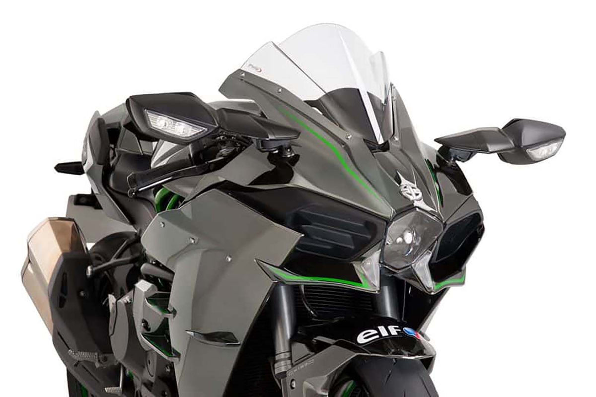 PUIG CUPOLINO Z-RACING PER KAWASAKI NINJA H2 15-18 TRASPARENTE