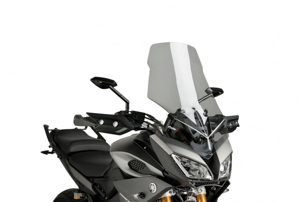 PUIG CUPOLINO TOURING PER YAMAHA MT-09 TRACER 15-17 FUME CHIARO