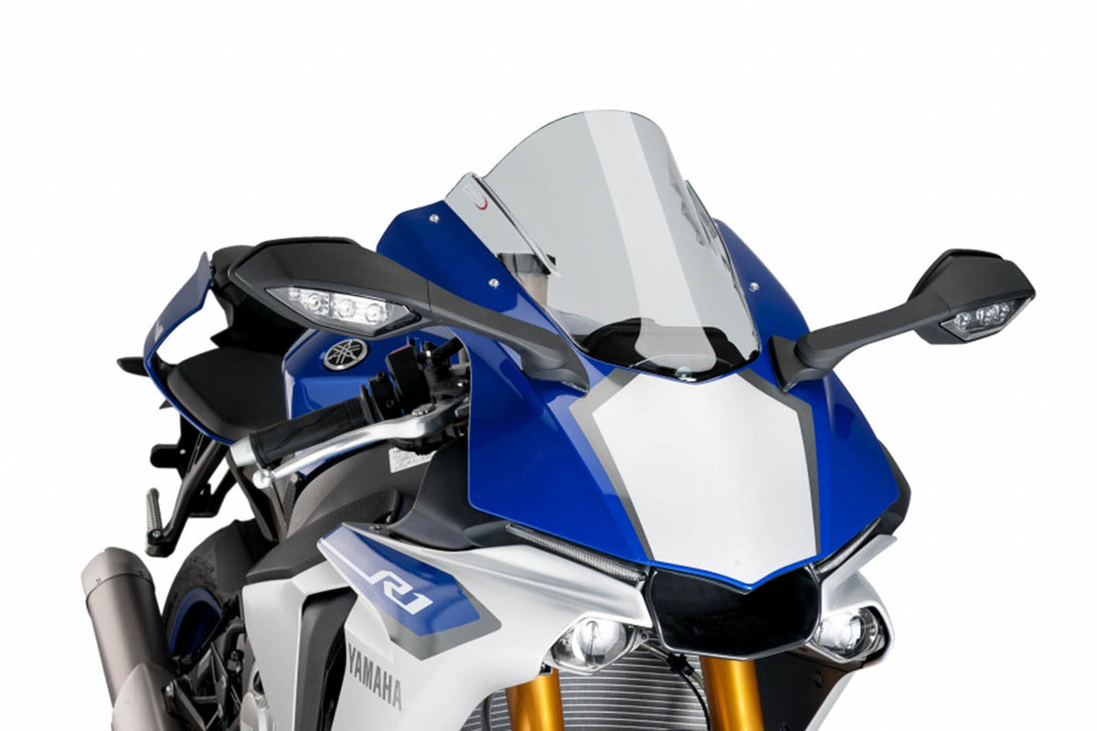 PUIG CUPOLINO Z-RACING PER YAMAHA YZF-R1/R1M 17-19 TRASPARENTE