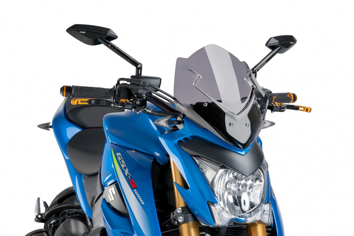 PUIG CUPOLINO NAKED N.G. SPORT PER SUZUKI GSX-S1000 15-20 FUME CHIARO