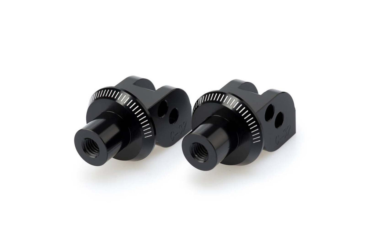 PUIG ADATTATORI POGG. FISSI PASSEGGERO DUCATI SCRAMBLER 800 ICON DARK 23-26 NERO