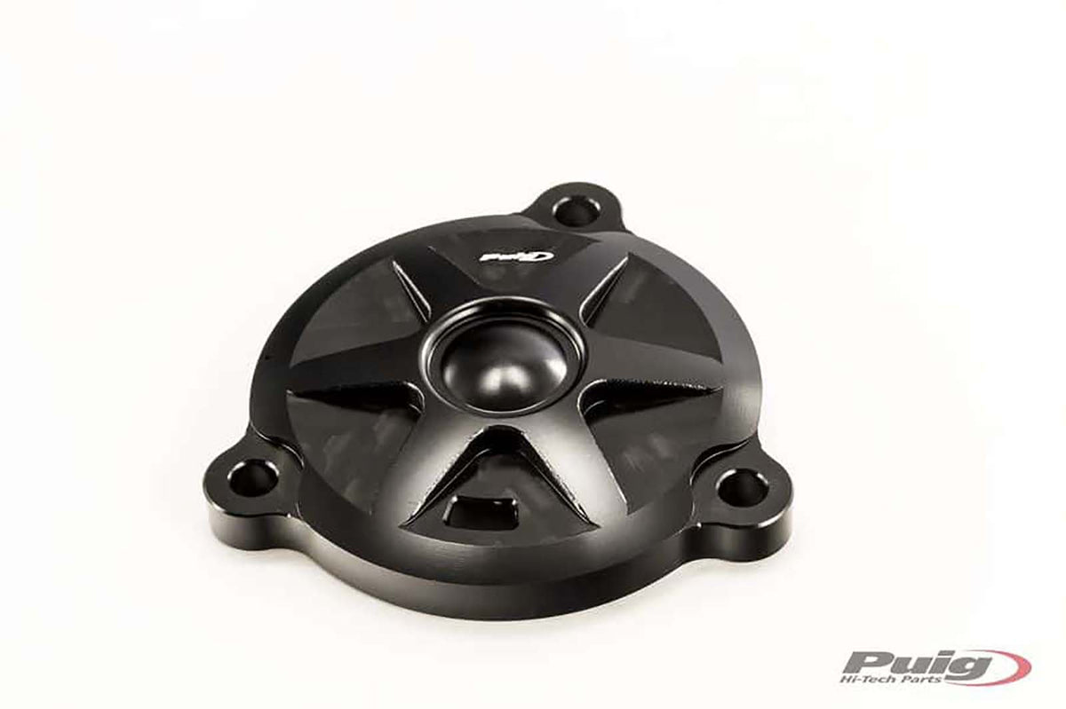 PUIG COPRI-PERNO FORCELLONE PER YAMAHA T-MAX 530 DX 17-19 NERO