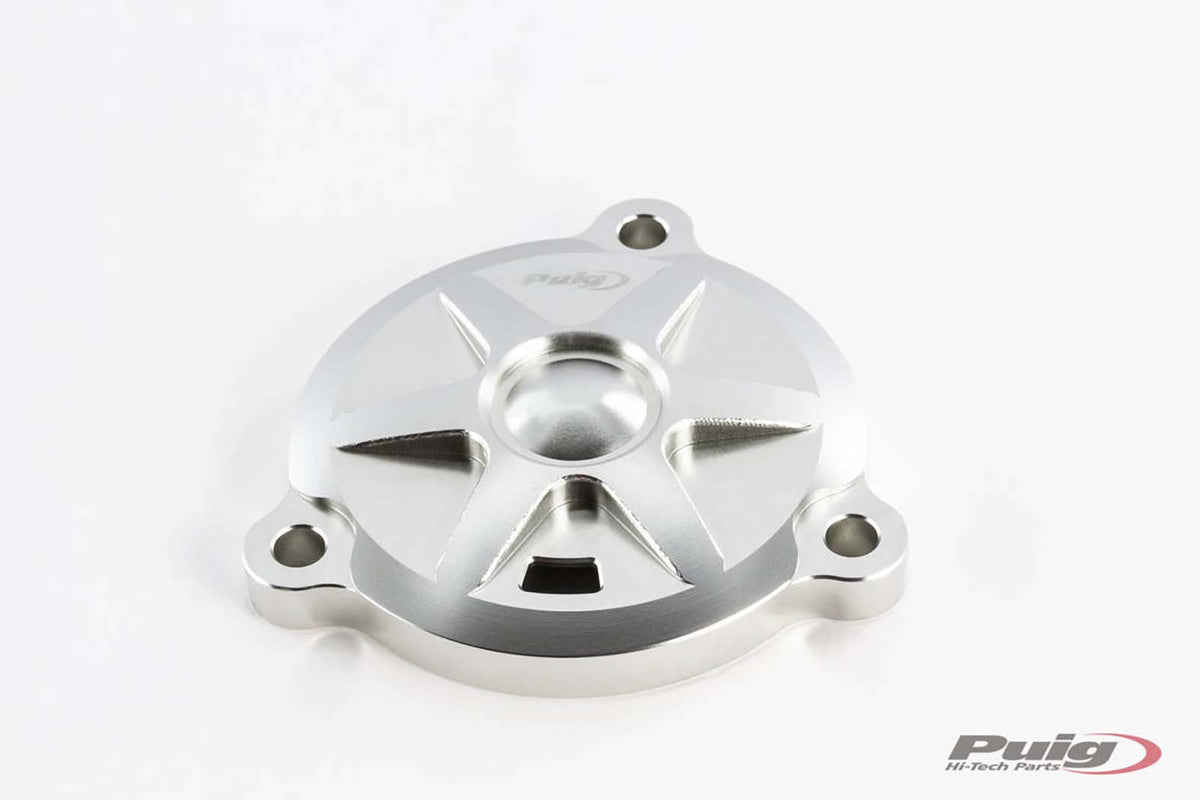 PUIG COPRI-PERNO FORCELLONE PER YAMAHA T-MAX 530 SX 17-19 SILVER