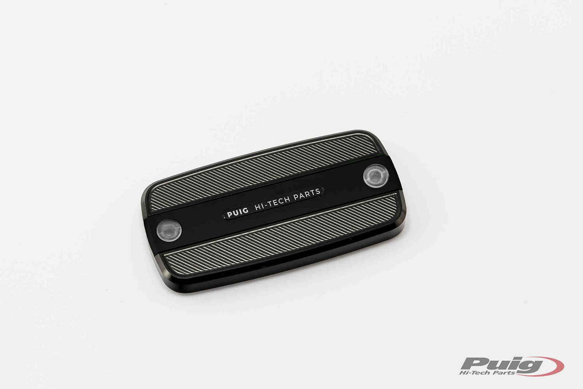 PUIG TAPPO SERBATOIO ANTERIORE PER FLUIDO FRIZIONE PER HONDA CBR650F 14-16 NERO