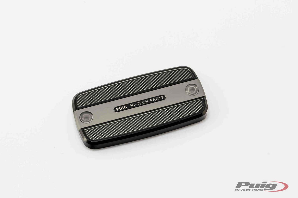 PUIG TAPPO SERBATOIO ANTERIORE PER FLUIDO FRIZIONE PER HONDA CB900F HORNET 02-05 SILVER