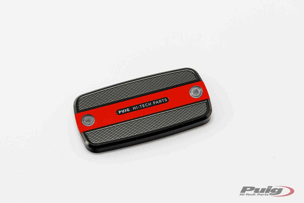 PUIG TAPPO SERBATOIO ANTERIORE PER FLUIDO FRIZIONE PER HONDA CB750 HORNET 2025 ROSSO
