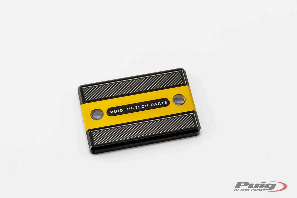 PUIG TAPPO SERBATOIO ANTERIORE PER FLUIDO FRENO PER YAMAHA FZ6 FAZER 07-08 ORO