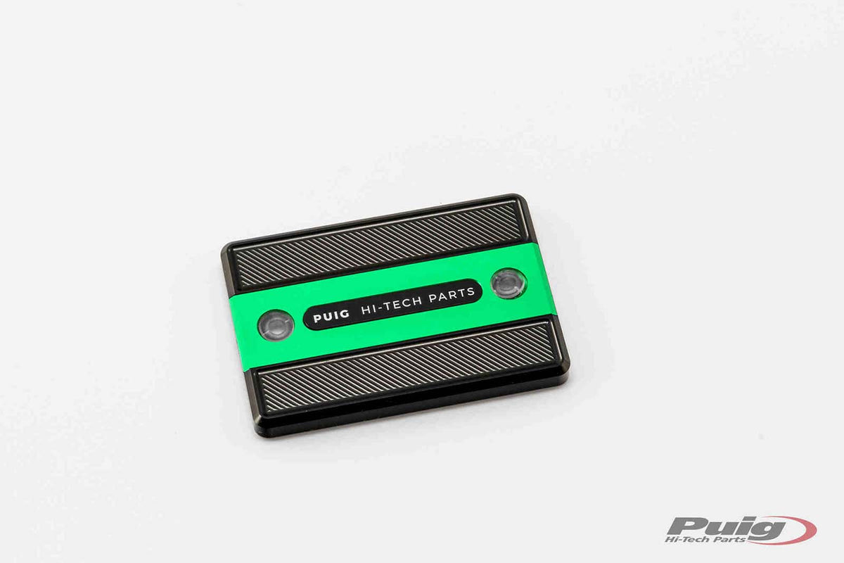 PUIG TAPPO SERBATOIO ANTERIORE PER FLUIDO FRENO PER YAMAHA MT-07 PURE 23-24 VERDE