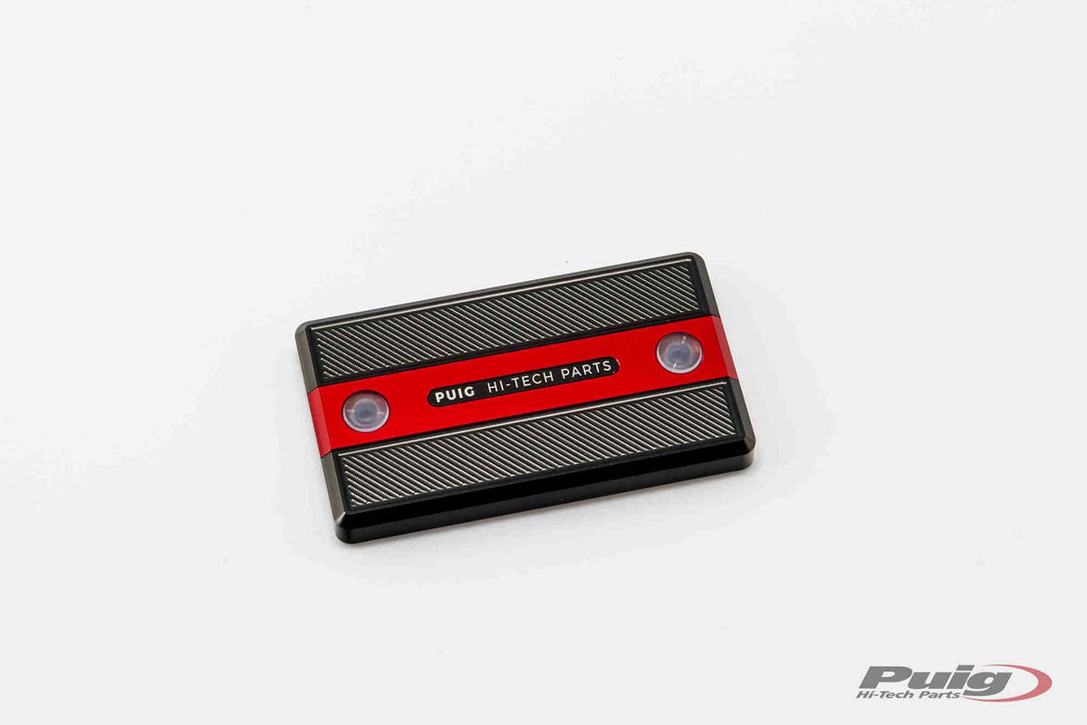 PUIG TAPPO SERBATOIO ANTERIORE PER FLUIDO FRENO PER SUZUKI GSX-S950 22-23 ROSSO