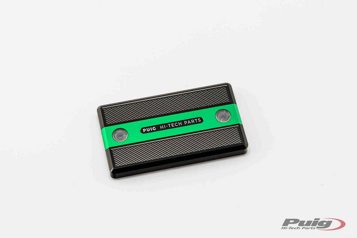 PUIG TAPPO SERBATOIO ANTERIORE PER FLUIDO FRENO PER SUZUKI GSX-S750 17-21 VERDE