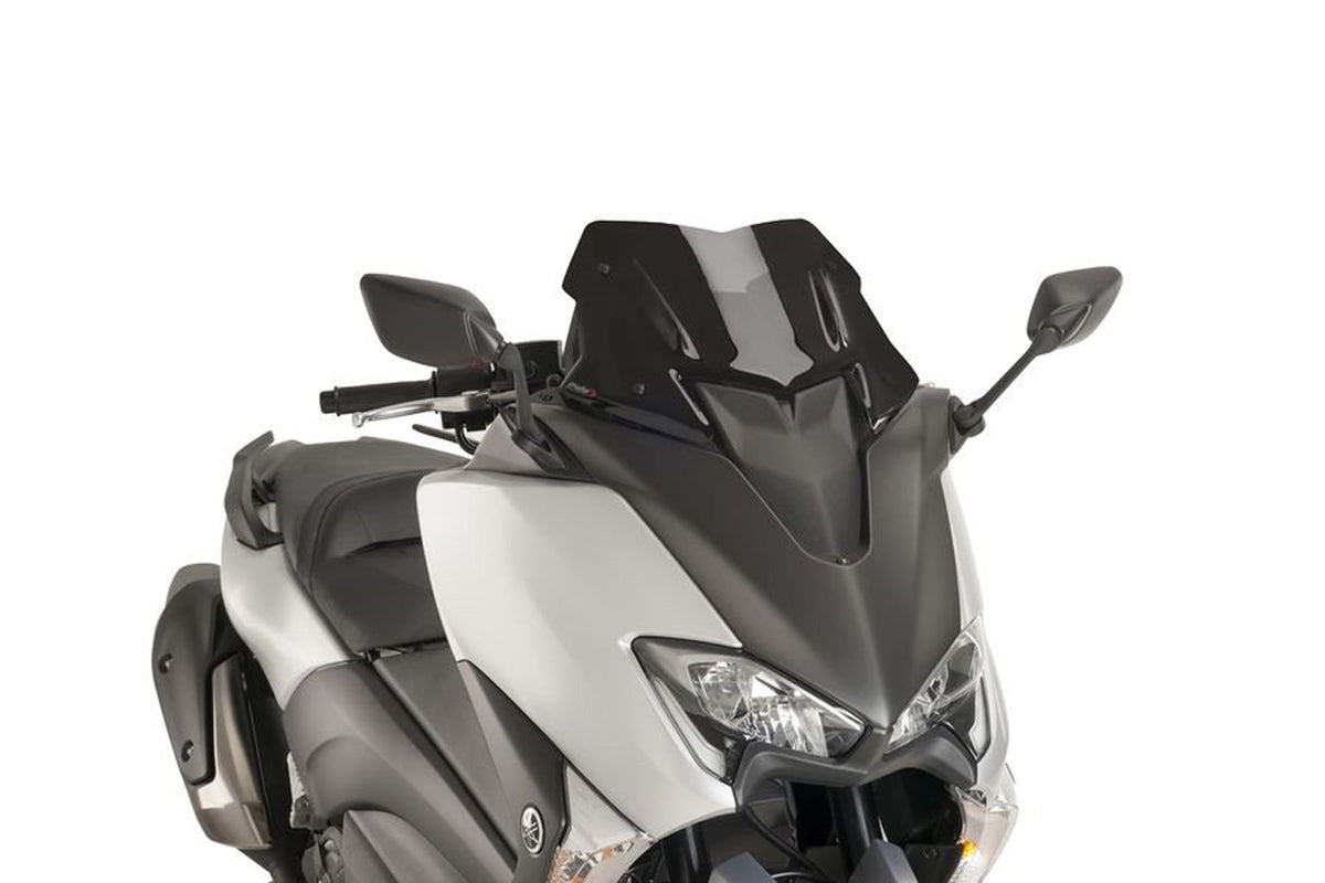 PUIG CUPOLINO V-TECH LINE SPORT PER YAMAHA T-MAX 530 DX/SX 17-19 NERO