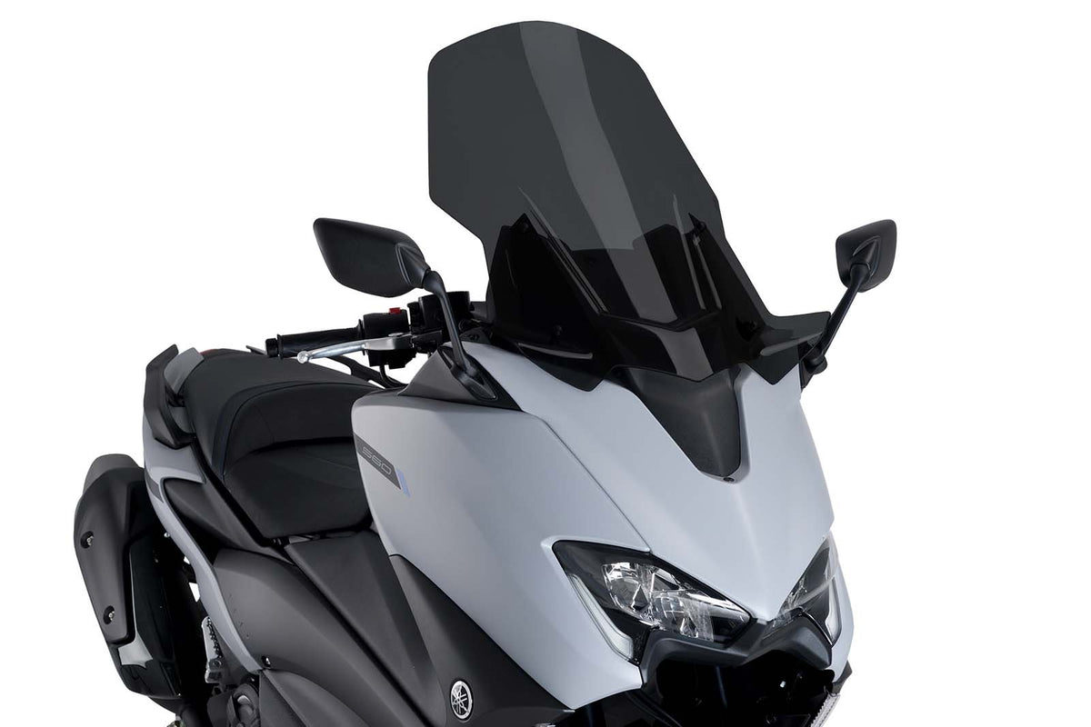 PUIG CUPOLINO V-TECH LINE TOURING PER YAMAHA T-MAX 530 DX 17-19 FUME SCURO