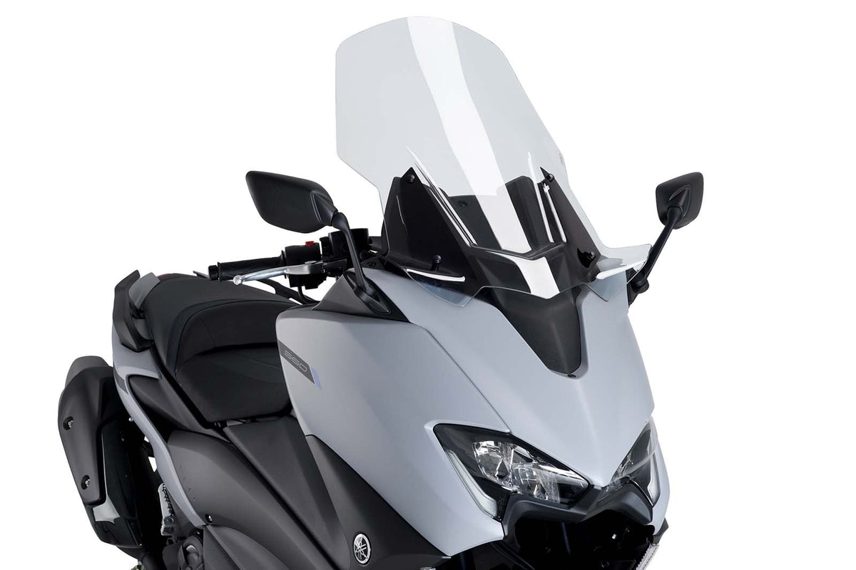PUIG CUPOLINO V-TECH LINE TOURING PER YAMAHA T-MAX 530 DX 17-19 TRASPARENTE