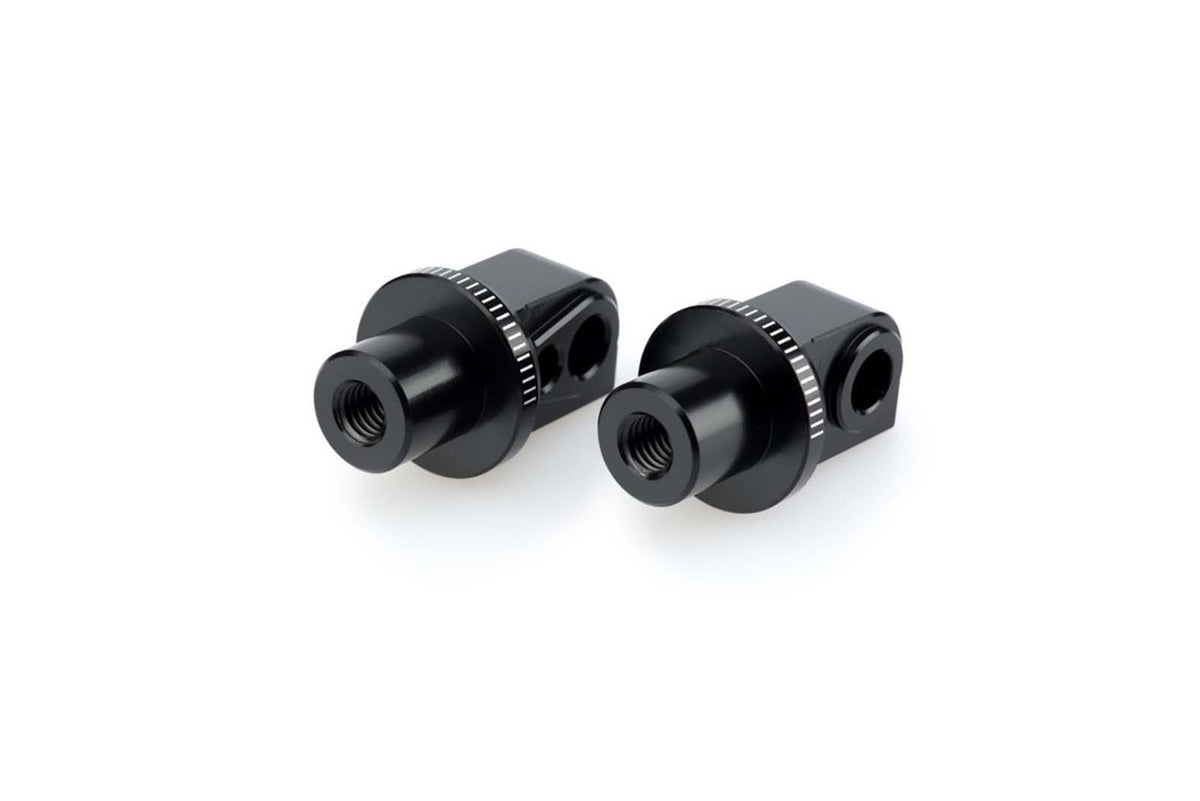 PUIG ADATTATORI POGG. FISSI PASSEGGERO SUZUKI GSX-8TT 25-26 NERO