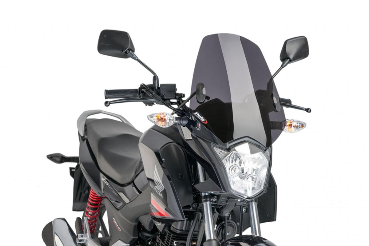 PUIG CUPOLINO NAKED N.G. SPORT PER HONDA CB125F 15-16 FUME SCURO