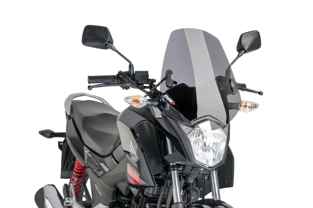PUIG CUPOLINO NAKED N.G. SPORT PER HONDA CB125F 15-16 FUME CHIARO