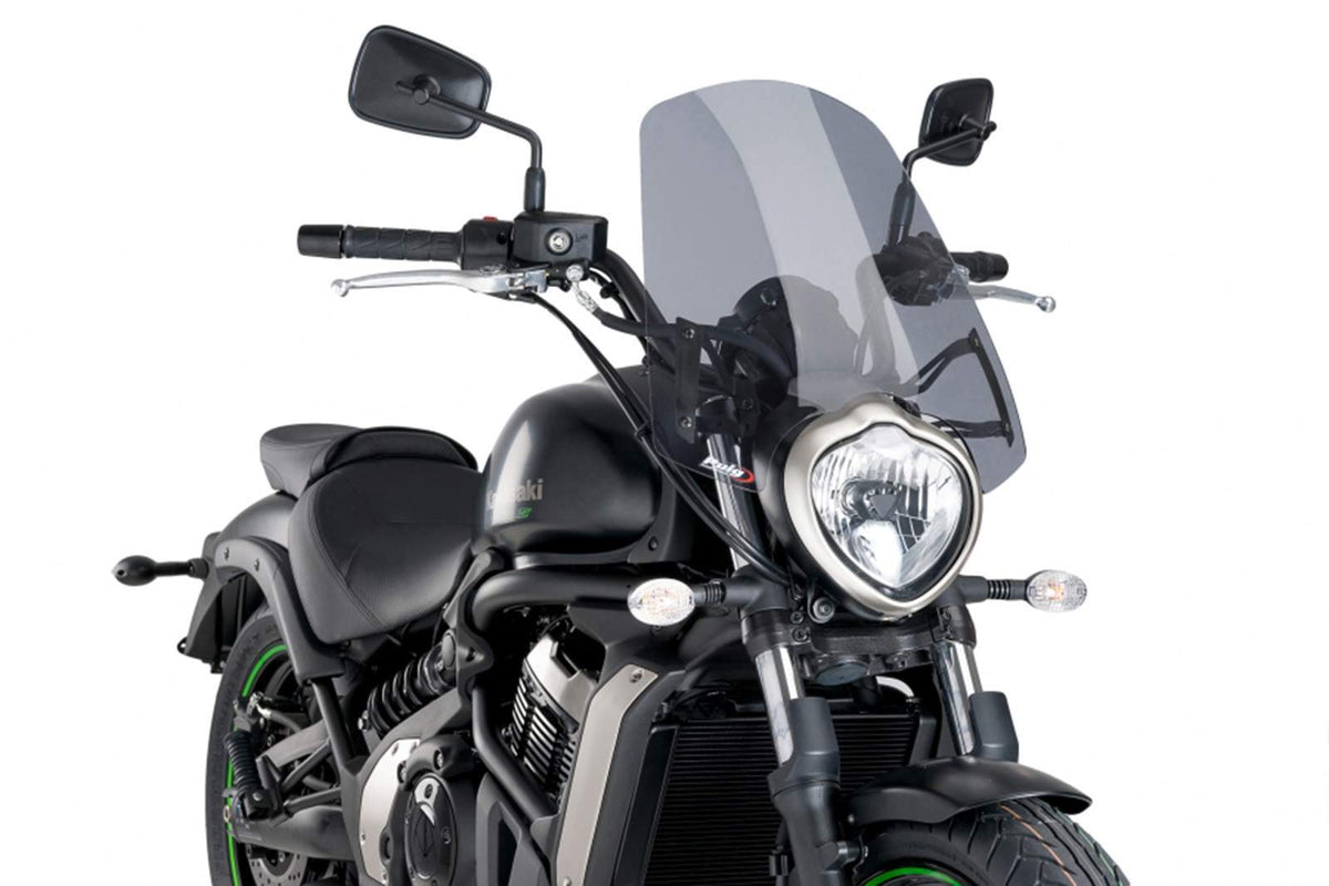 PUIG CUPOLINO NAKED N.G. TOURING PER KAWASAKI VULCAN S 17-20 FUME CHIARO