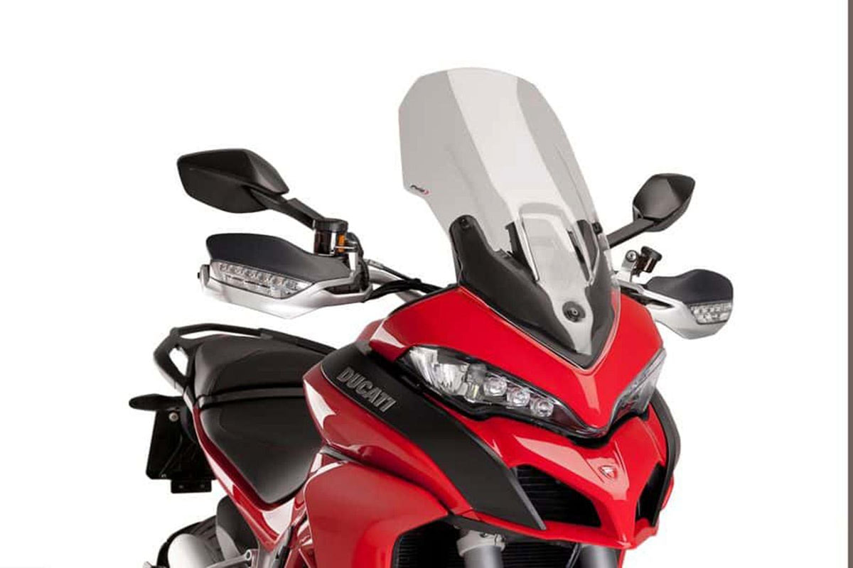 PUIG CUPOLINO TOURING PER DUCATI MULTISTRADA 950 SPEICHENRAD 21-25 FUME CHIARO