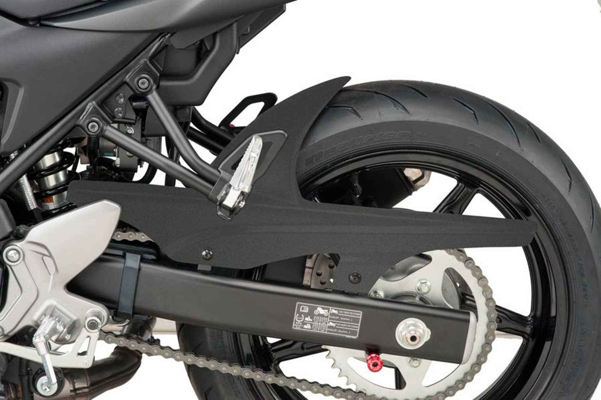 PUIG PARAFANGO POSTERIORE PER SUZUKI SV650X 22-24 NERO OPACO