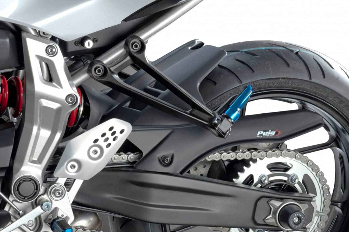 PUIG PARAFANGO POSTERIORE PER YAMAHA MT-07 2017 NERO OPACO