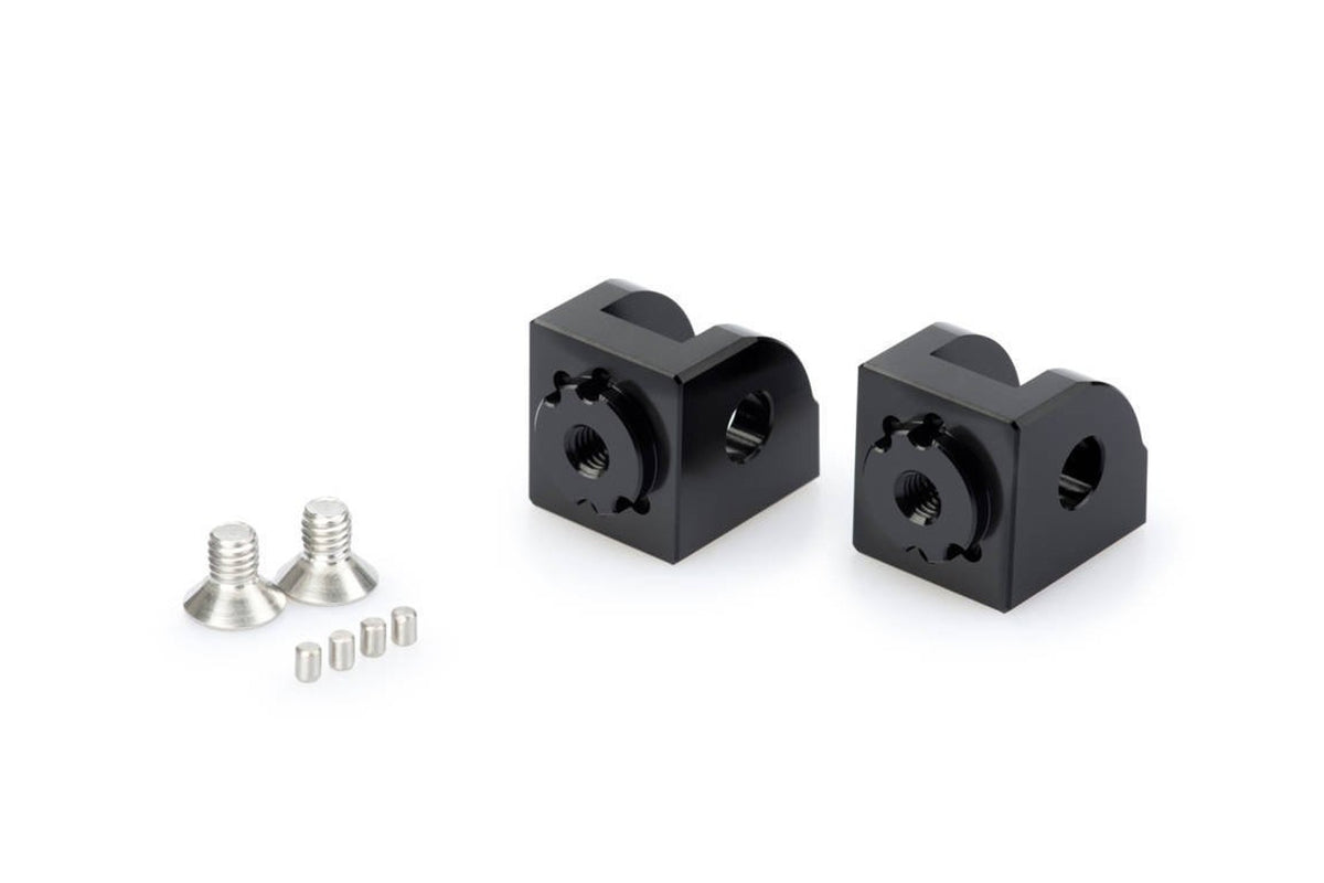 PUIG ADATTATORI POGG. REGOLABILI CONDUCENTE PER KTM 390 DUKE 21-23 NERO
