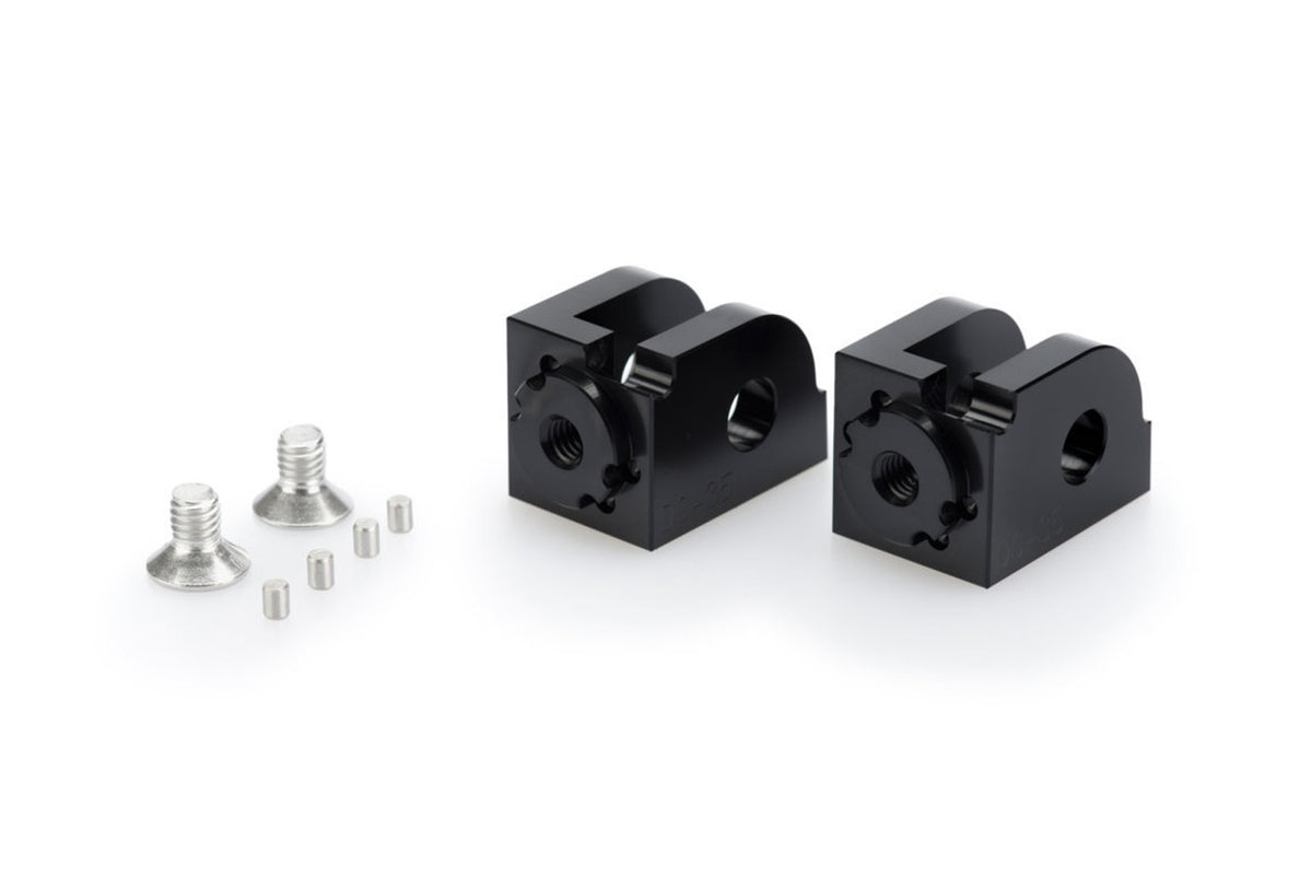 PUIG ADATTATORI POGG. REGOLABILI CONDUCENTE BMW R1250 R 23-25 NERO