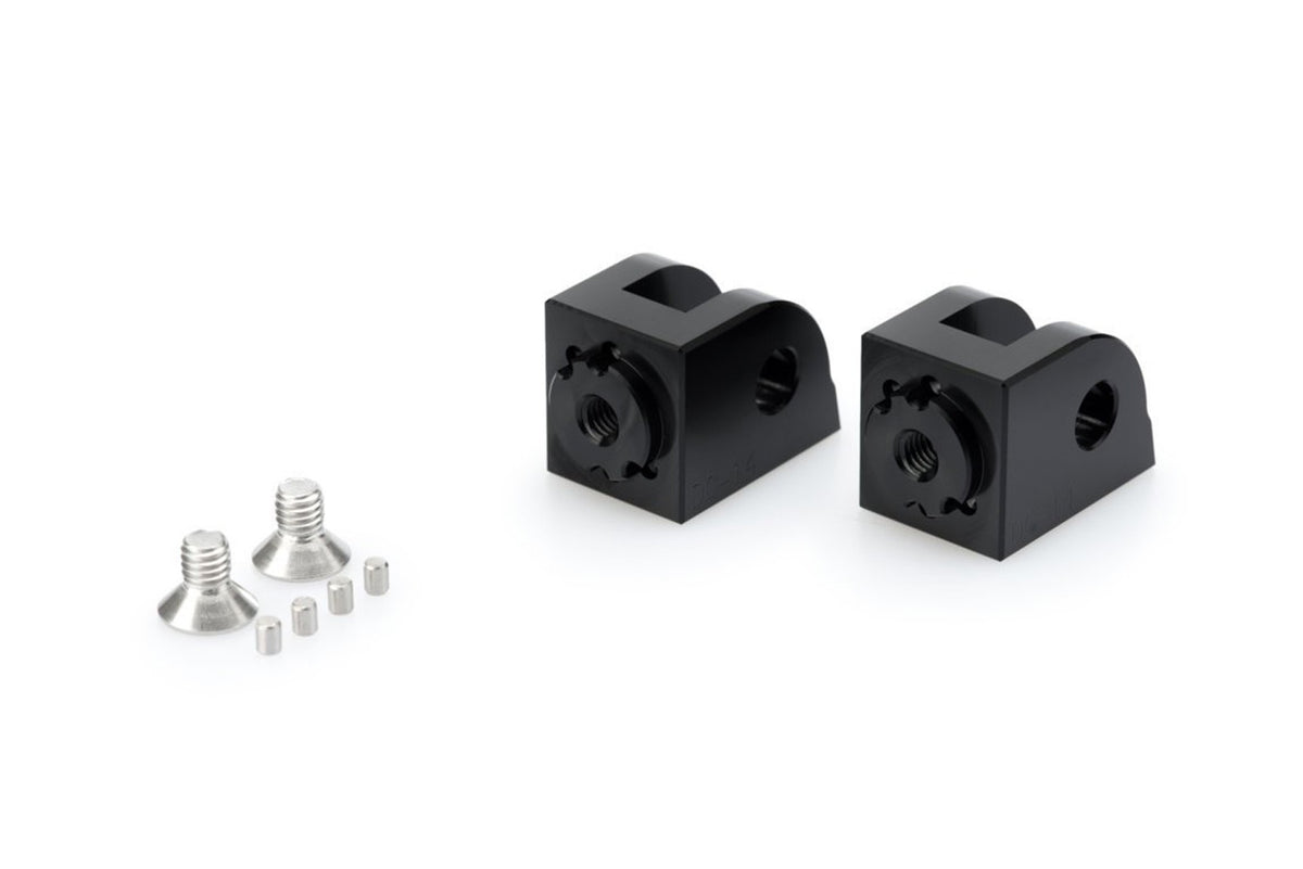 PUIG ADATTATORI POGG. REGOLABILI CONDUCENTE HONDA CB125R NEO SPORTS CAFE 24-25 NERO