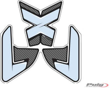 PUIG ADESIVO SERBATOIO PER SUZUKI GSR750 11-16 CARBON LOOK