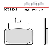 BREMBO KIT PASTIGLIE FRENO ANT. MONTA SU APRILIA SCARABEO 100 01-09-07021XS