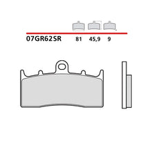 BREMBO KIT PASTIGLIE FRENO ANT. MONTA SU BMW K1600 GT 17-20-07GR62SR