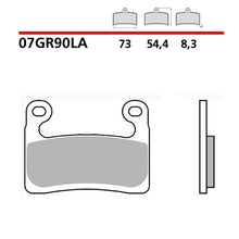 BREMBO KIT PASTIGLIE FRENO ANT. MONTA SU BMW S 1000 RR 1000 19-22-07GR90LA