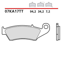 BREMBO KIT PASTIGLIE FRENO ANT. MONTA SU HM CRF F EASY TRIAL 230 04-07-07KA17TT