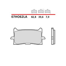 BREMBO KIT PASTIGLIE FRENO ANT. MONTA SU HONDA AFRICA TWIN REPLICA 18-19-07HO62LA