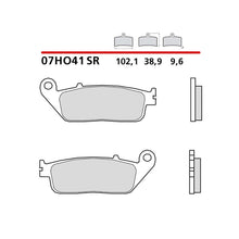 BREMBO KIT PASTIGLIE FRENO ANT. MONTA SU HONDA NC INTEGRA DTC 750 16-20-07HO41SR