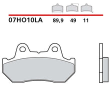 BREMBO KIT PASTIGLIE FRENO ANT. MONTA SU HONDA NSR 500 85-02-07HO10LA