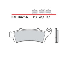 BREMBO KIT PASTIGLIE FRENO ANT. MONTA SU KAWASAKI EN VULCAN S 650/ABS 17-20-07HO42SA