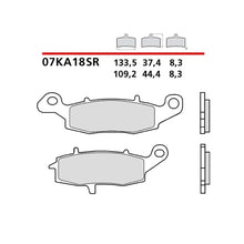 BREMBO KIT PASTIGLIE FRENO ANT. MONTA SU KAWASAKI W 800 21-22-07KA18SR