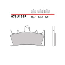 BREMBO KIT PASTIGLIE FRENO ANT. MONTA SU KAWASAKI ZX-9R 900 00-01-07SU19SR